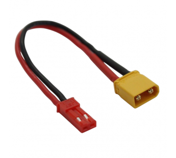 Разъемы питания DC AMASS Переходник штекер XT30-M на гнездо JSTRCY (20AWG 10см)#2176224