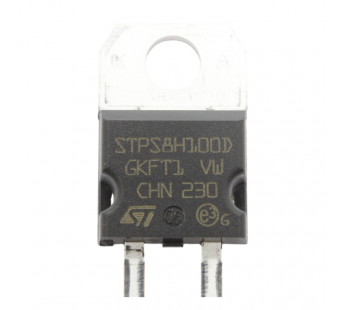 Диоды Шоттки STM STPS8H100D (TO-220AC) Диод Шоттки 100В 8А#2171454
