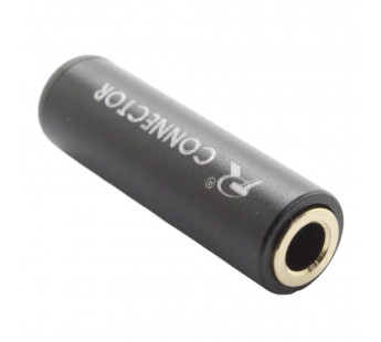 Разъемы аудио Rconnector RC-P1007/B Гнездо аудио 3,5мм стерео3конт. на кабель (Черный)#2174317