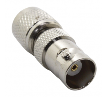Разъемы высокочастотные NONAME miniUHF/BNC-JK Переходникштекер miniUHF на гнездо BNC#2175025