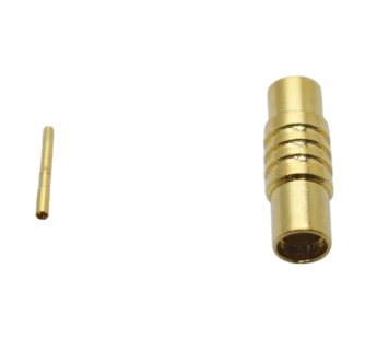Разъемы высокочастотные NONAME MMCX-K-B2 Gold Гнездо MMCX подпайку кабеля RG405/SF086/SFT50-2#2175021