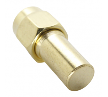 Разъемы высокочастотные NONAME RP-SMA-JR-3G Gold Согласованнаянагрузка штекер SMA с инверсной жилой 50 Ом 3ГГц#2175171