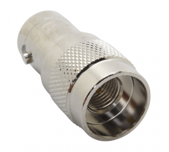 Разъемы высокочастотные NONAME SMA/BNC-JK Silver Переходникштекер SMA на гнездо BNC с фаской#2175821