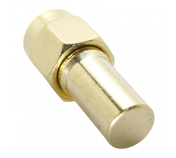 Разъемы высокочастотные NONAME SMA-JR-3G Gold Согласованнаянагрузка штекер SMA 50 Ом 3ГГц#2175227