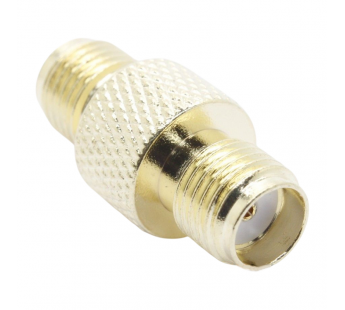 Разъемы высокочастотные NONAME SMA-KK Gold Переходник гнездоSMA на гнездо SMA с фланцем#2175837