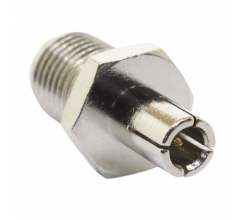 Разъемы высокочастотные NONAME TS9-J/SMA-K Silver Переходникштекер TS9 на гнездо SMA#2175575