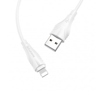 Кабель USB - Lightning BOROFONE BX18 (белый) 2м мятая упаковка#2170012