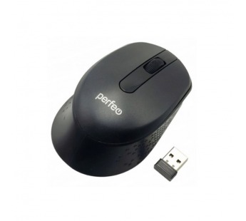 Мышь Perfeo беспров., оптич. "DEFI", бесшумная, 3 кн, DPI 1200, USB, чёрн.#2169969