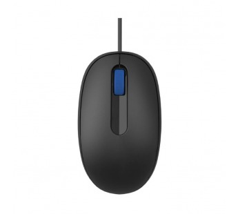 Мышь Perfeo оптическая, "OVAL", бесшумная, 3 кн, кабель 1,8м, DPI 1000, USB, чёрн.#2169967