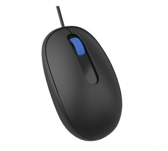 Мышь Perfeo оптическая, "OVAL", бесшумная, 3 кн, кабель 1,8м, DPI 1000, USB, чёрн.#2169968