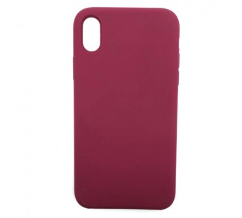 Чехол Case Soft Touch iPhone XR Бордовый "М"#2169881