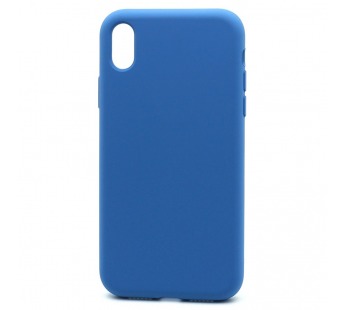 Чехол Case Soft Touch iPhone XR Синий "М"#2169886