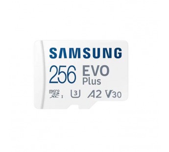 MicroSDXC  256GB  Samsung Class 10 T9 A2 V30 U3 UHS-I  (R/W 200 MB/s) без адаптера#2169365