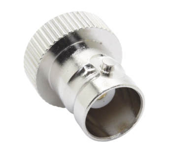 Разъемы высокочастотные NONAME SMA/BNC-JK Silver Переходникштекер SMA на гнездо BNC с опорой#2175320