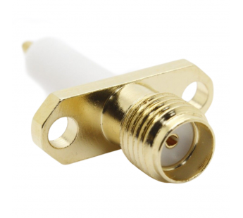 Разъемы высокочастотные NONAME SMA-KF 5.6x16/12/3 Gold ГнездоSMA на блок под пайку, изолятор 12мм, жила 3мм d=1,3мм#2175844