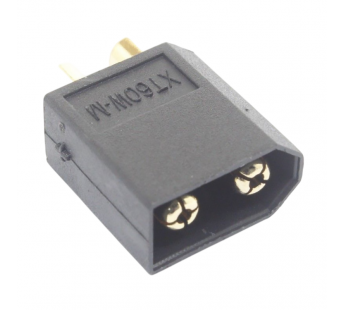 Разъемы питания DC AMASS XT60W-M Разъем питания 30А 2 конт.(штекер)#2176198