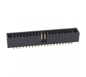 Разъемы штыревые и гнезда CONNFLY DS1013-40S [2*20P] (Черный)Вилка на плату 40 конт. шаг 2,54мм#2177600
