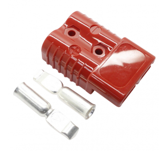 Разъемы питания DC NONAME SY-175 Разъем питания силовой 175А600В 10-1/0AWG (5,26-53,5 кв.мм) [Anderson SB175], красный#2176243
