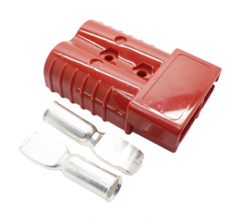 Разъемы питания DC NONAME SY-350 Разъем питания силовой 350А600В 1/0-4/0AWG (53,5-107,2 кв.мм) [Anderson SB350], красный#2176242