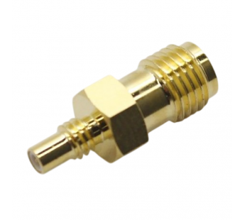 Разъемы высокочастотные NONAME SSMC/SMA-JK Gold Переходникштекер SSMC на гнездо SMA#2175426