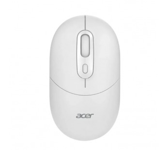 Беспроводная мышь Acer OMR301 белый оптическая (1600dpi) BT/Radio USB (4but) (1/60)#2170243