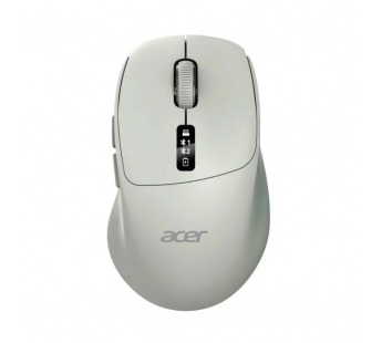 Беспроводная мышь Acer OMR503 светло-серый оптическая 3200dpi silent. BT/Radio USB 4but (ZL.MCE11.01C)#2170254