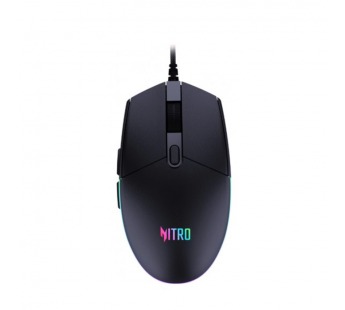 Мышь проводная Acer Nitro OMW400 черный оптическая 6400dpi USB (ZL.MCEEE.02U)#2170205
