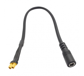 Разъемы питания DC AMASS Переходник гнездо XT30-F на гнездо DC5,5x2,1 (2x1,50 кв.мм 30см)#2176235