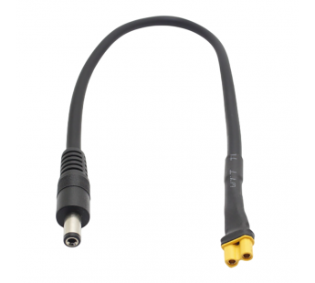 Разъемы питания DC AMASS Переходник гнездо XT30-F на штекер DC5,5x2,1 (2x1,50 кв.мм 30см)#2176234