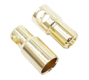 Разъемы питания DC Ruichi Plug 6.0 M+F Штекер/гнездо для разъемапитания 80А#2176813