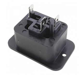 Разъемы питания Ruichi IEC-60320-C19 Разъем питания AC 3конт. гнездона панель 250В 16А#2176803