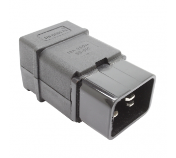 Разъемы питания Ruichi IEC-60320-C20 Разъем питания AC 3конт. вилкана кабель 250В 16А#2176802