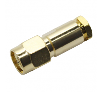 Разъемы высокочастотные NONAME SMA-J-1.5 Gold Штекер SMA накабель RG174/RG179/RG188/RG316/RD315/LMR100#2175250