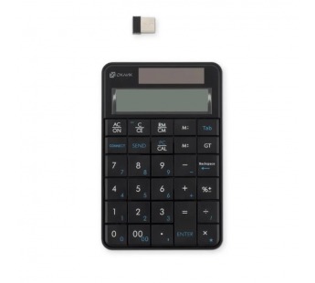 Клавиатура проводная Оклик K604W черный USB slim для ноутбука (1979325)#2170302
