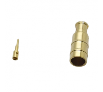 Разъемы высокочастотные NONAME MCX-J-B3 Gold Штекер MCX подпайку кабеля RG141/RG402/SFT50-3#2175044
