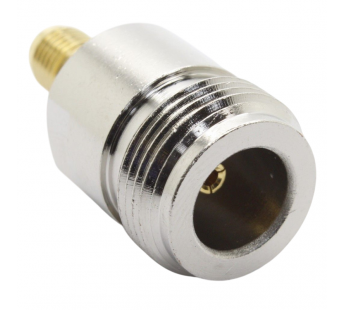 Разъемы высокочастотные NONAME RP-SMA/N-KK Gold/SilverПереходник гнездо SMA с инверсной жилой на гнездо N#2175208
