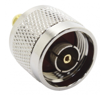 Разъемы высокочастотные NONAME RP-SMA/RP-N-KJ Gold/SilverПереходник гнездо SMA с инверсной жилой на штекер N с инверснойжилой#2175207