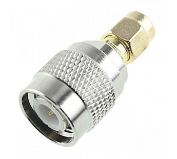 Разъемы высокочастотные NONAME RP-SMA/TNC-JJ Gold/SilverПереходник штекер SMA с инверсной жилой на штекер TNC#2175202