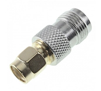Разъемы высокочастотные NONAME RP-SMA/TNC-JK Gold/SilverПереходник штекер SMA с инверсной жилой на гнездо TNC#2175201