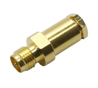 Разъемы высокочастотные NONAME RP-SMA-K-1.5 Gold Гнездо SMA синверсной жилой на кабель RG174/RG179/RG188/RG316/RD315/LMR100#2175170