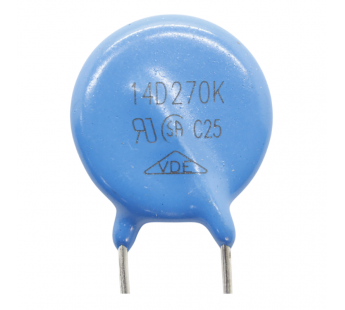 Варисторы NONAME 14D270K Варистор 27В 6Дж#2170791