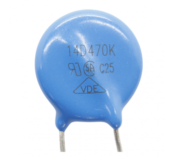 Варисторы NONAME 14D470K Варистор 47В 10Дж#2170786