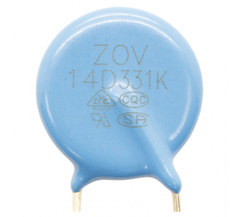 Варисторы ZOV 14D331K Варистор 330В 85Дж#2170897