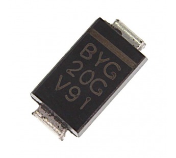 Диоды лавинные VISHAY BYG20G-E3/TR (DO-214AC) Диод лавинный400В 1,5А#2171499
