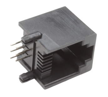 Разъемы сетевые CONNFLY DS1133-S60BPX (RJ-12/RJ-25) Розетка 6P6Cна плату#2177321