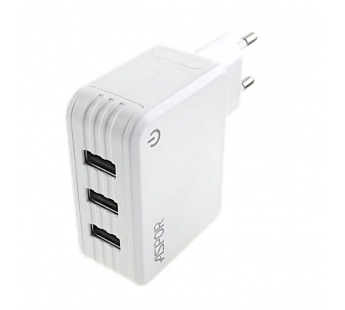 ASPOR Сетевое зарядное устройство 3 выхода USB 4000mA  (A831)ASPOR#2173039