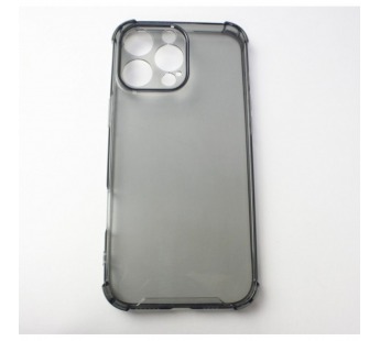 Задняя накладка для iPhone 16 Pro (силикон, с защитой камеры,прозрачно-черная (Full TPU Case)) Armor series#2170403