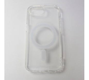 Задняя накладка для iPhone 16e (прозрачная, с магнитом) MagSafe#2170401