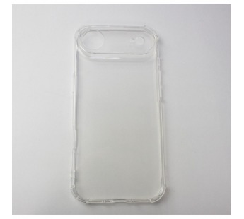 Задняя накладка для iPhone 17 Air (силикон, с защитой камеры,прозрачная (Full TPU Case)) Armor series#2170394