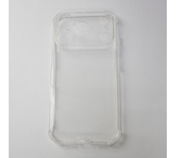 Задняя накладка для iPhone 17 Pro (силикон, с защитой камеры,прозрачная (Full TPU Case)) Armor series#2170393